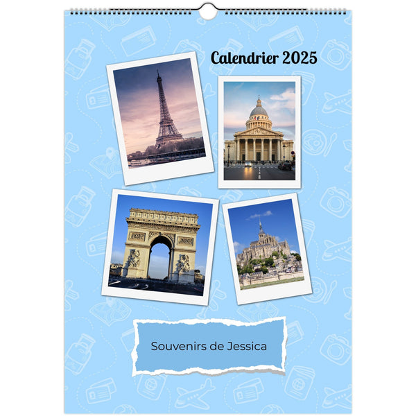 Calendriers muraux 2025 - Personnalisée